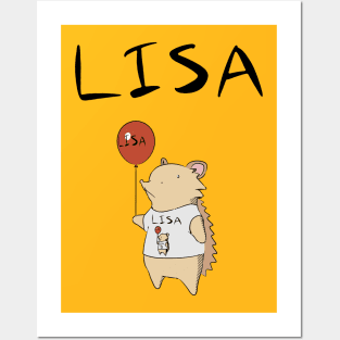 Lisa T-Shirt Posters and Art